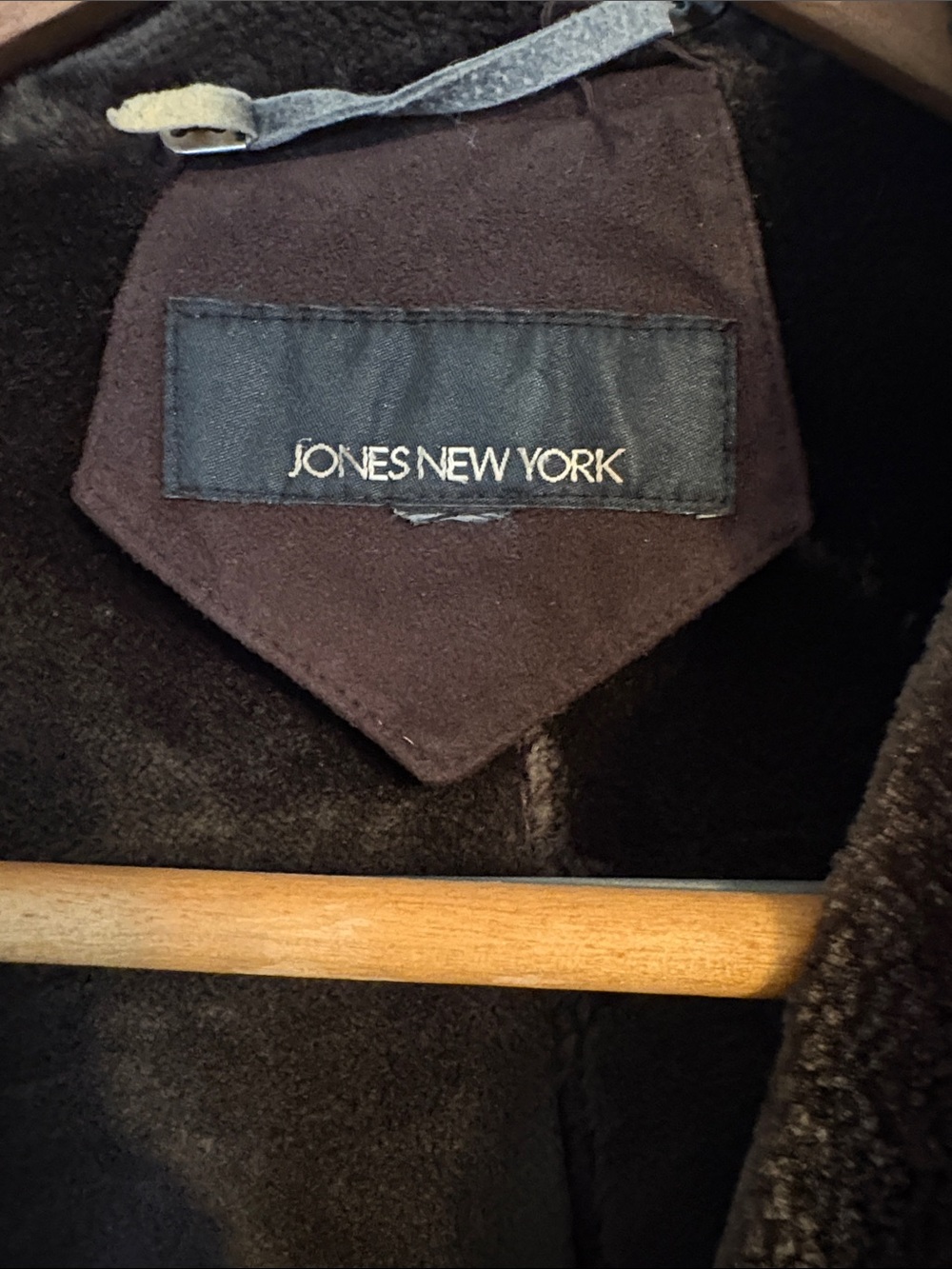 Jones New York Womens Dark Brown Lightweight Jacket
